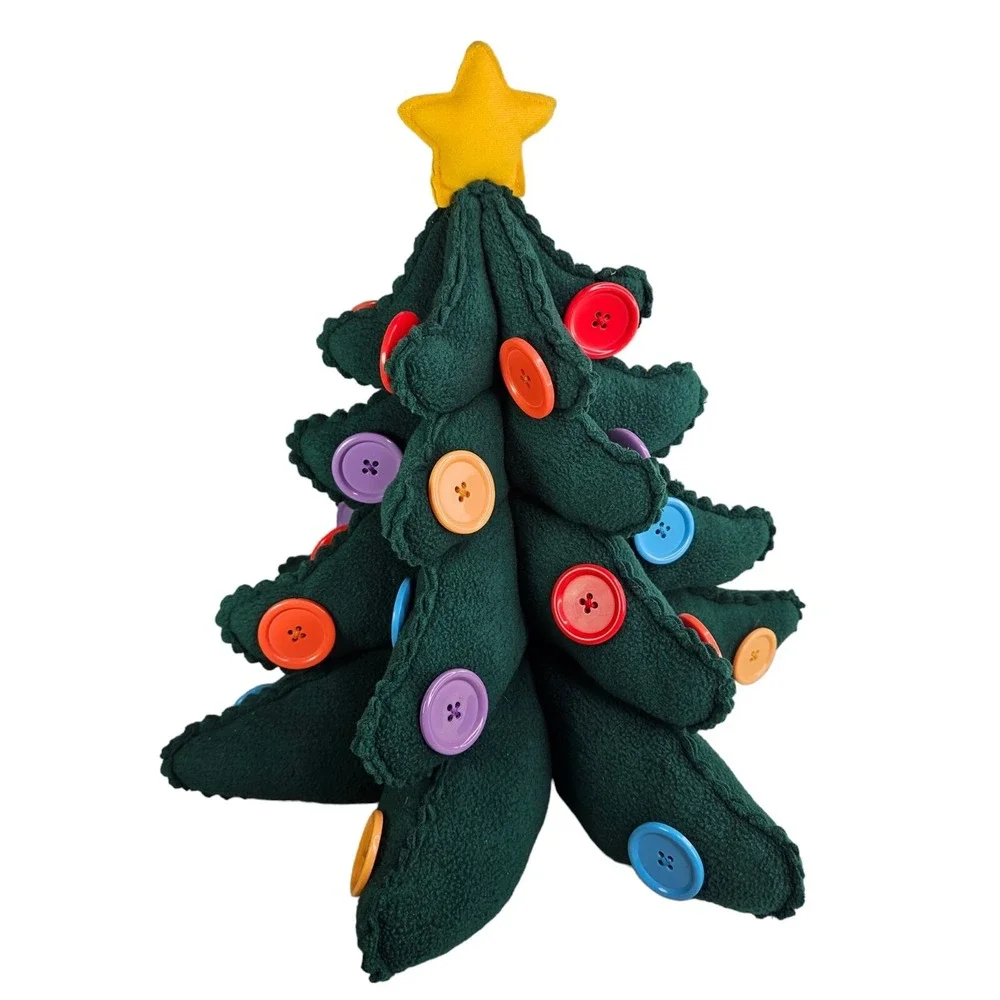 Hallmark Keepsake Kids My Very Own Christmas Tree‎ Felt Plush With 5 Ornaments